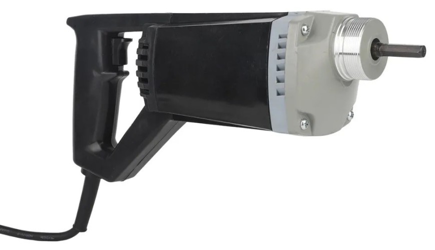 Вибратор глубинный ZITREK ZKVD900 (220В)вал 1.5 м. со встроенной булавой ф-35 мм. портативный 083-3204