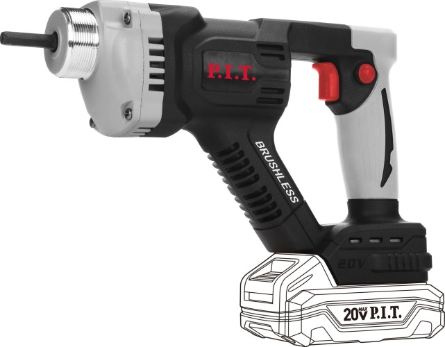 Вибратор P.I.T. PMV20H-25A аккумуляторный без АКБ и ЗУ, вал 1,5 м, вибронаконечник 25 мм PMV20H-25A