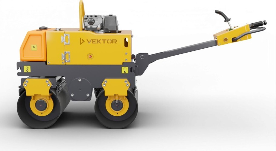 Виброкаток VEKTOR VRDR-800 двухвальцовый - изображение 3