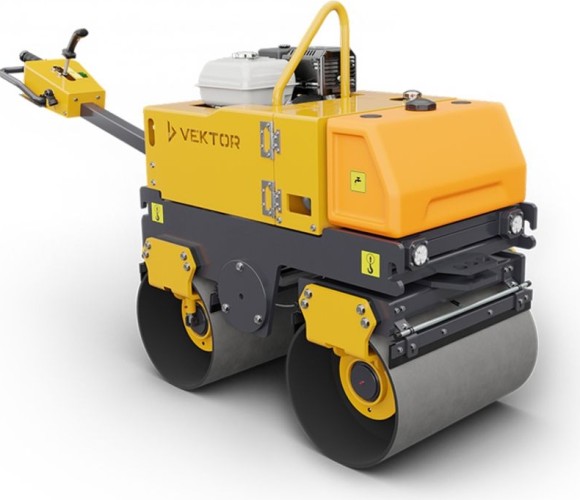 Виброкаток VEKTOR VRDR-800 двухвальцовый - изображение 2