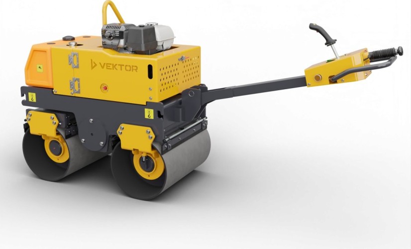 Виброкаток VEKTOR VRDR-800 двухвальцовый