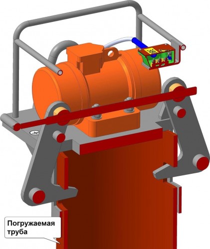 Вибропогружатель КРАСНЫЙ МАЯК ВП 22-50-03 ИВ-469.00.000-03