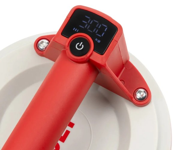 Виброприсоска аккумуляторная DLT VST-20 для рельефной плитки с авто подкачкой, d-8 дюймов 4356 - изображение 4