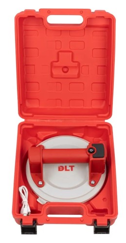 Виброприсоска аккумуляторная DLT VST-20 для рельефной плитки с авто подкачкой, d-8 дюймов 4356 - изображение 5