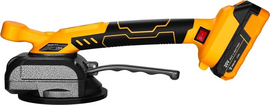 Виброприсоска аккумуляторная DEKO DKTT20 для укладки плитки 063-4377 - изображение 4