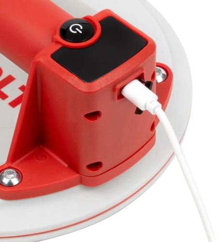 Виброприсоска аккумуляторная DLT VST-20 для рельефной плитки с авто подкачкой, d-8 дюймов 4356 - изображение 3