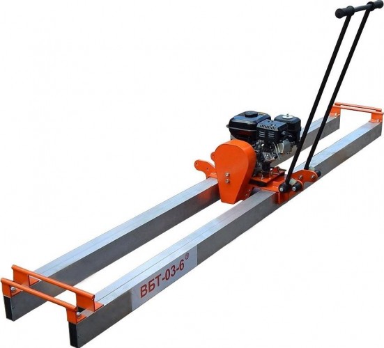 Виброрейка КРАСНЫЙ МАЯК ВБТ-03-06, длина-3,05...5,605 м, алюминиевая телескопическая, бензиновая ИВ-526.00.000-00