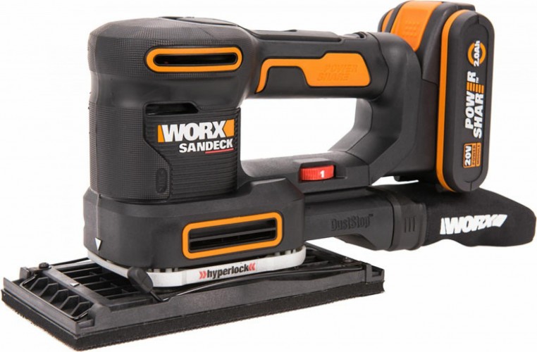 Виброшлифмашина аккумуляторная Worx WX820