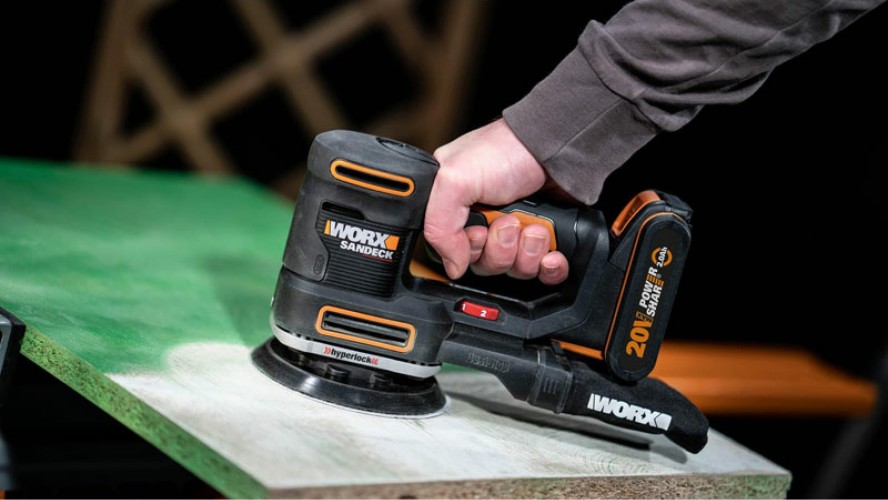 Виброшлифмашина аккумуляторная Worx WX820 - изображение 5