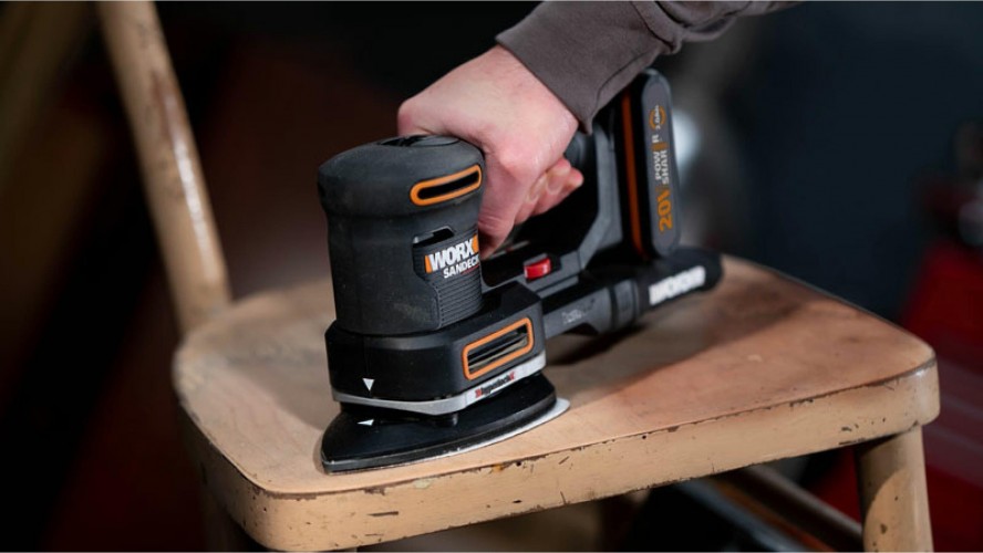 Виброшлифмашина аккумуляторная Worx WX820 - изображение 4