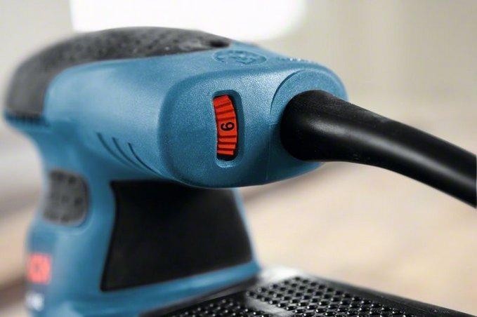 Виброшлифмашина BOSCH GEX 125-1 AE K эксцентриковая  0601387501 Кейс - изображение 5