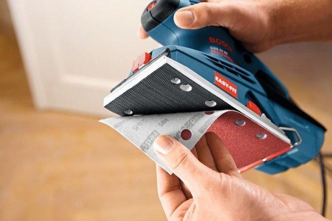 Виброшлифмашина BOSCH GSS  23 AE  0601070721 Кейс - изображение 4