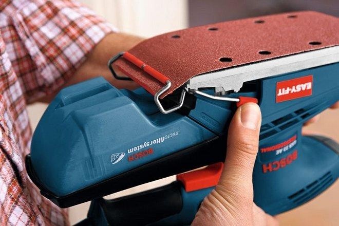 Виброшлифмашина BOSCH GSS  23 AE  0601070721 Кейс - изображение 3