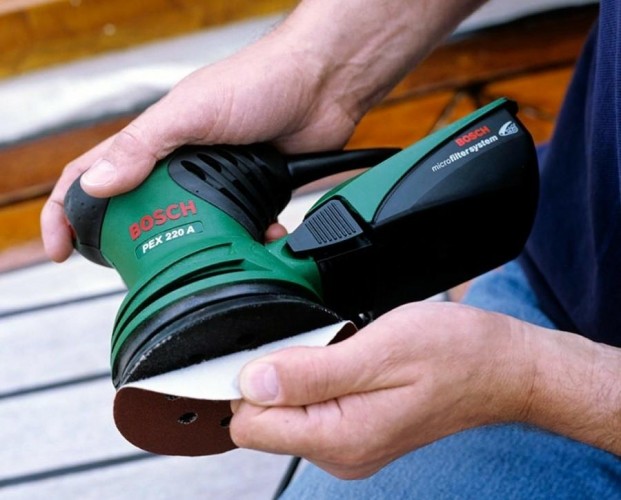 Виброшлифмашина BOSCH PEX 220 A эксцентриковая  0603378020 - изображение 2