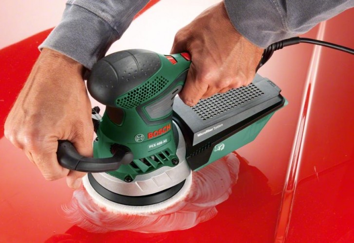 Виброшлифмашина BOSCH PEX 400 AE эксцентриковая  06033A4000 - изображение 3