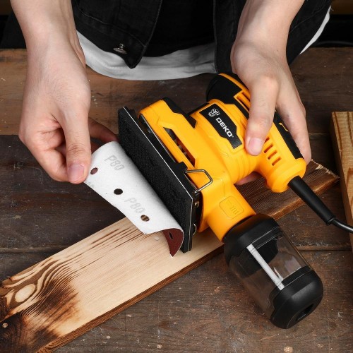 Виброшлифмашина DEKO DKS400 063-4321 - изображение 5