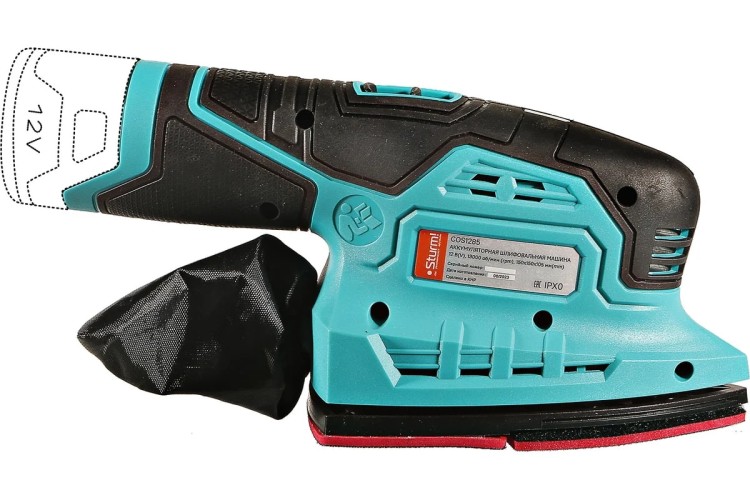 Виброшлифмашина дельтавидная аккумуляторная Sturm COS1285 без АКБ и ЗУ - изображение 4