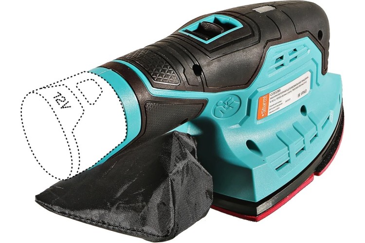 Виброшлифмашина дельтавидная аккумуляторная Sturm COS1285 без АКБ и ЗУ - изображение 2