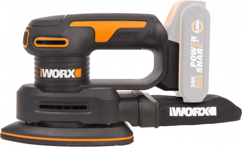 Виброшлифмашина дельтавидная аккумуляторная Worx WX822.9 без АКБ и ЗУ WX822.9 - изображение 3