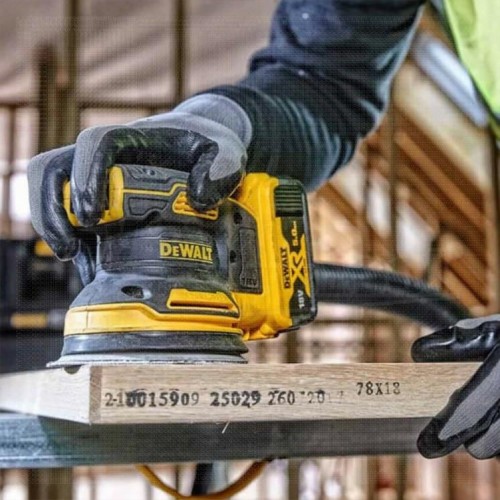 Виброшлифмашина эксцентриковая аккумуляторная DeWALT DCW 210 N бесщеточная, без АКБ и ЗУ DCW210N-XJ - изображение 4