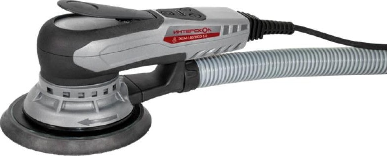 Виброшлифмашина эксцентриковая сетевая ИНТЕРСКОЛ ЭШМ-150/350Э 5,0 800.1.1.70