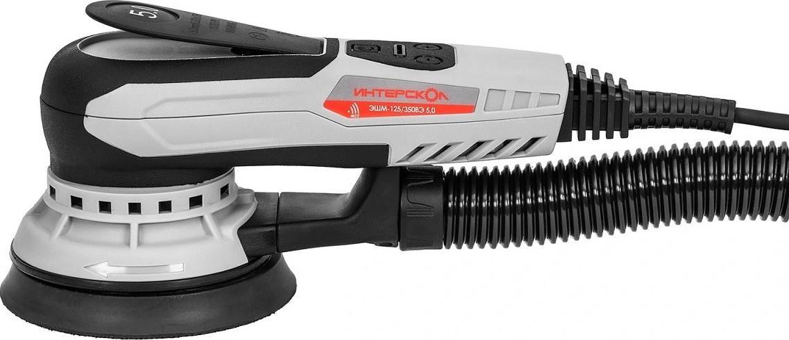 Виброшлифмашина эксцентриковая сетевая ИНТЕРСКОЛ ЭШМ-125/350Э 5,0 798.1.1.70 - изображение 3