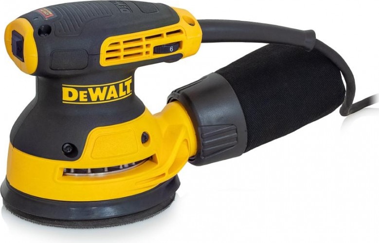 Виброшлифмашина эксцентриковая сетевая DeWALT DWE6423 DWE6423-QS - изображение 3