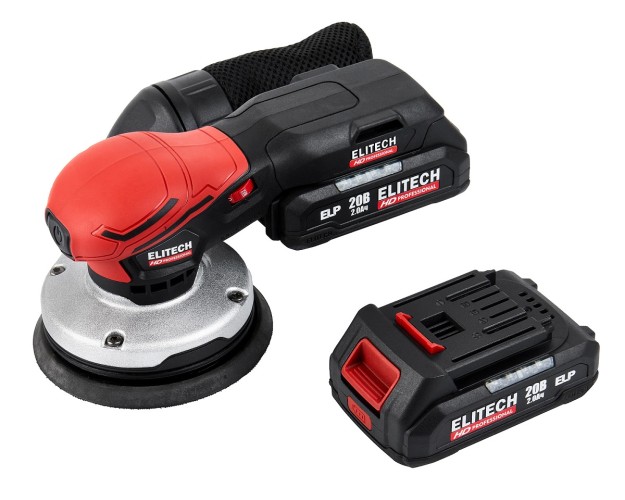 Виброшлифмашина эксцентриковая аккумуляторная ELITECH COS 2012SL (E2213.045.01) HD 205765 - изображение 2