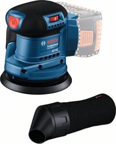 Виброшлифмашина эксцентриковая аккумуляторная BOSCH GEX 185-LI без АКБ и ЗУ 06013A5020 - изображение 3