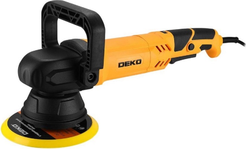 Виброшлифмашина эксцентриковая сетевая DEKO P1400-D полировальная орбитальная, 150мм 083-1047