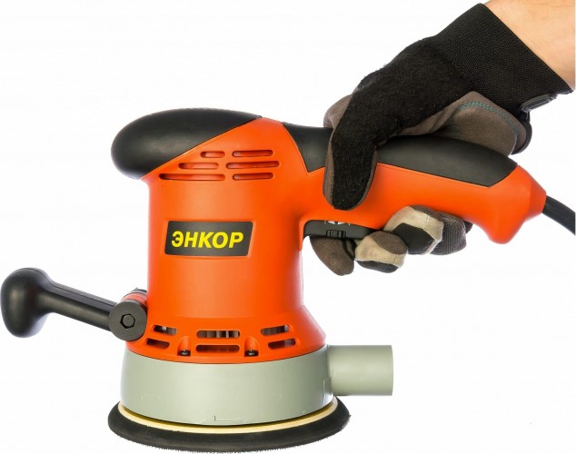 Виброшлифмашина эксцентриковая сетевая ЭНКОР МШЭ-450/150Э 50302 - изображение 4