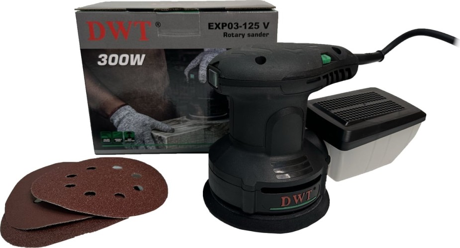 Виброшлифмашина эксцентриковая сетевая DWT EXP03-125 V - изображение 5