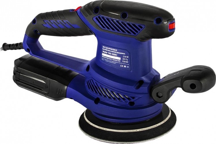 Виброшлифмашина эксцентриковая сетевая ПУЛЬСАР ЭШМ 150-550С 799-796 - изображение 2