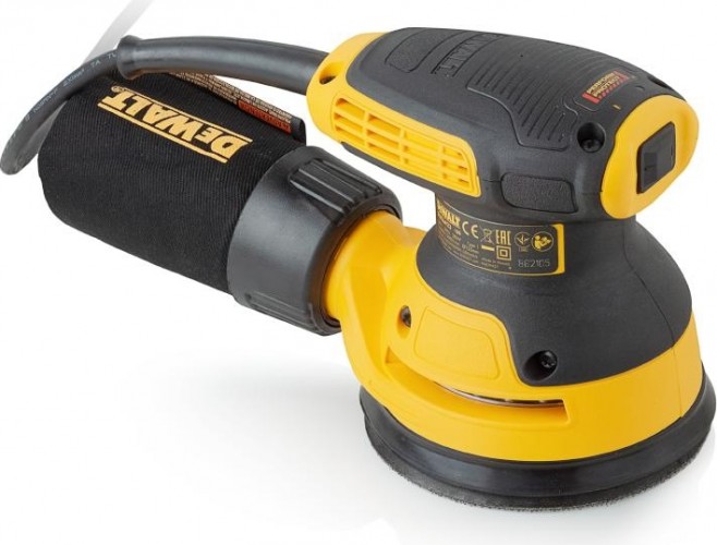 Виброшлифмашина эксцентриковая сетевая DeWALT DWE6423 DWE6423-QS - изображение 4