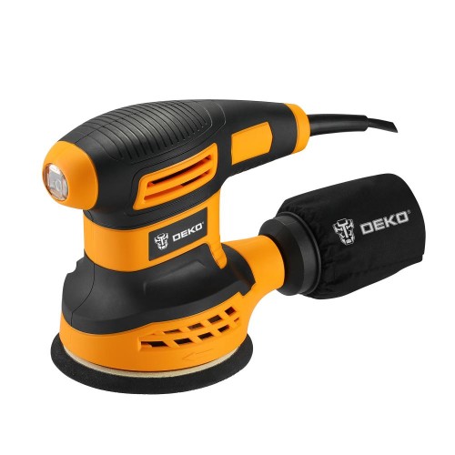 Виброшлифмашина эксцентриковая сетевая DEKO DKG350 063-4263 - изображение 2