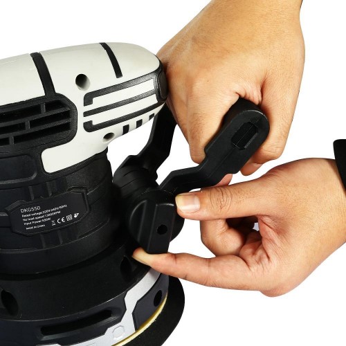 Виброшлифмашина эксцентриковая сетевая DEKO DKG550 063-4264 - изображение 3