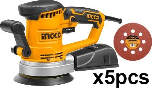 Виброшлифмашина эксцентриковая сетевая INGCO RS4508 - изображение 2