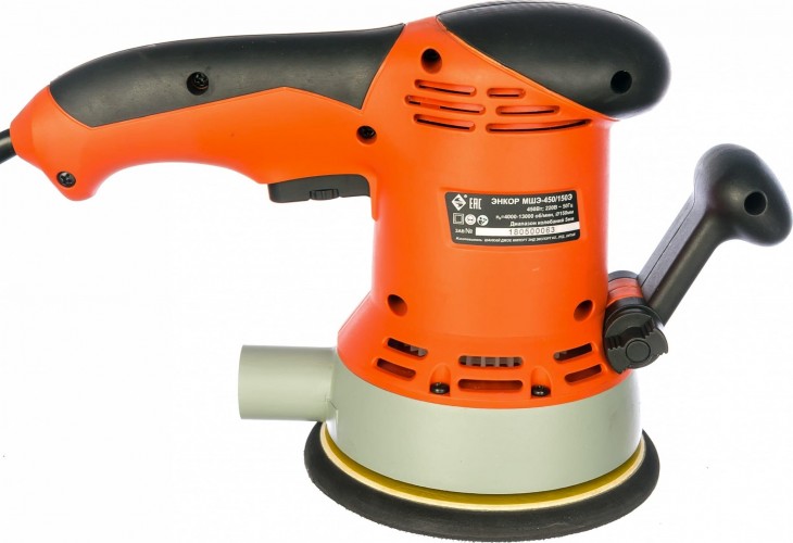 Виброшлифмашина эксцентриковая сетевая ЭНКОР МШЭ-450/150Э 50302 - изображение 2