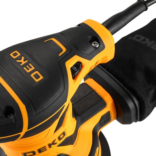 Виброшлифмашина эксцентриковая сетевая DEKO ZKG-125 083-1001 - изображение 2