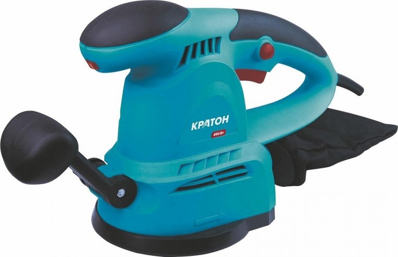 Виброшлифмашина эксцентриковая сетевая КРАТОН ES-450-125 3 05 03 003