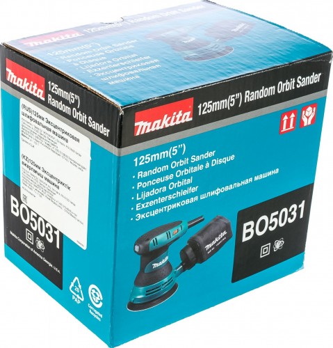 Виброшлифмашина MAKITA ВО 5031 эксцентриковая  BO5031 - изображение 2