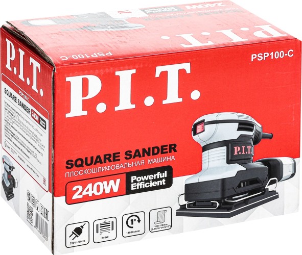 Виброшлифмашина P.I.T. PSP100-C - изображение 5