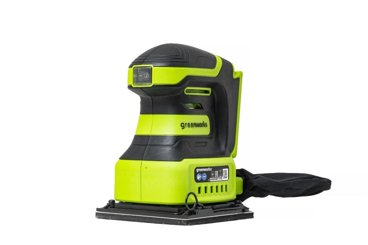 Виброшлифмашина плоскошлифовальная аккумуляторная GREENWORKS G24SS14 без АКБ и ЗУ 3100507