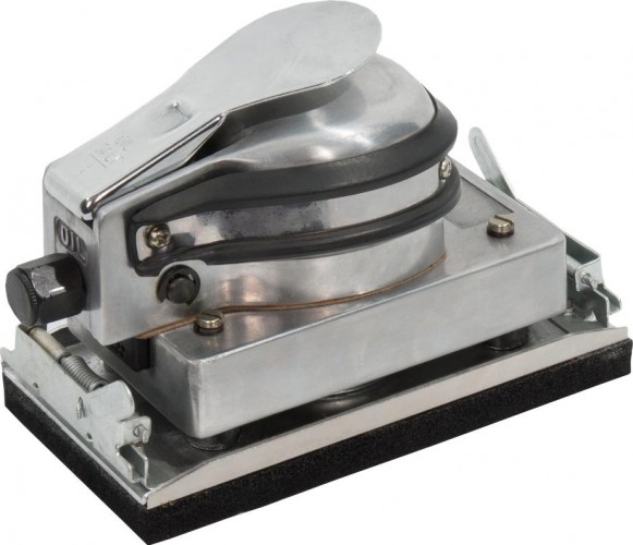 Виброшлифмашина пневматическая QUATTRO ELEMENTI вибрационная 170х90 мм, разъем euro 771-008 - изображение 2