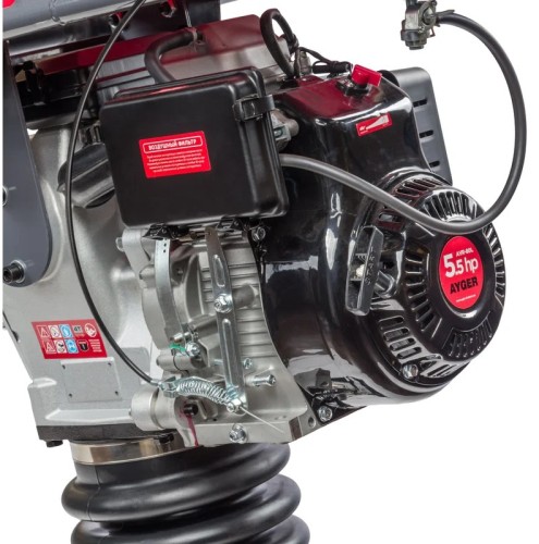 Вибротрамбовка AYGER  AVR-80L бензиновая (Loncin) - изображение 4