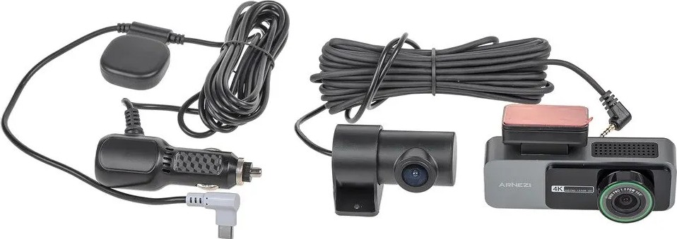 Видеорегистратор ARNEZI D201 с камерой заднего вида (2k+full hd, wi-fi, gps) A2011003 - изображение 2