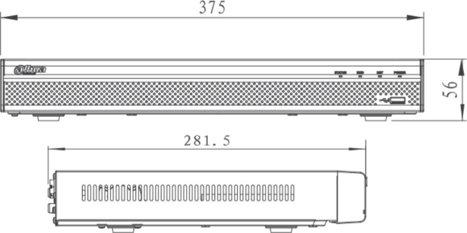 Видеорегистратор DAHUA DHI-NVR5232-4KS2 32-канальный - изображение 2