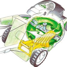 Газонокосилка аккумуляторная Viking MA 339.0 - изображение 12