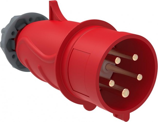 Вилка электрическая кабельная IEK Magnum ССИ-015 16а 3p+pe+n 380в ip44 PSN02-016-5