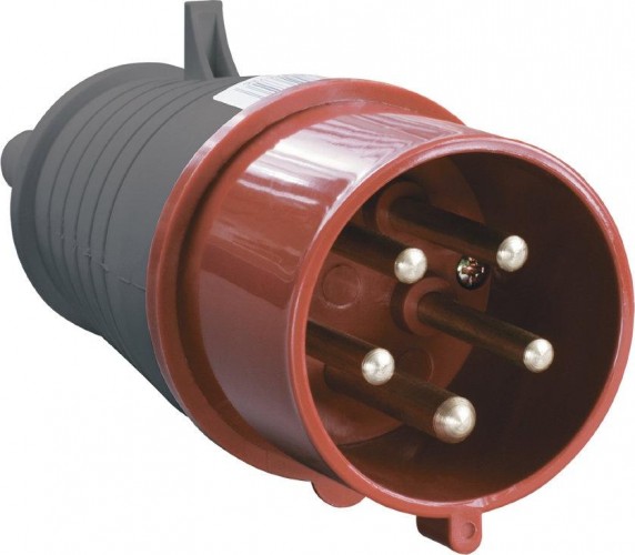 Вилка электрическая кабельная IEK ССИ-025 32а 3p+pe+n 380в ip44 PSR02-032-5